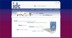Desktop Screenshot of idc.be
